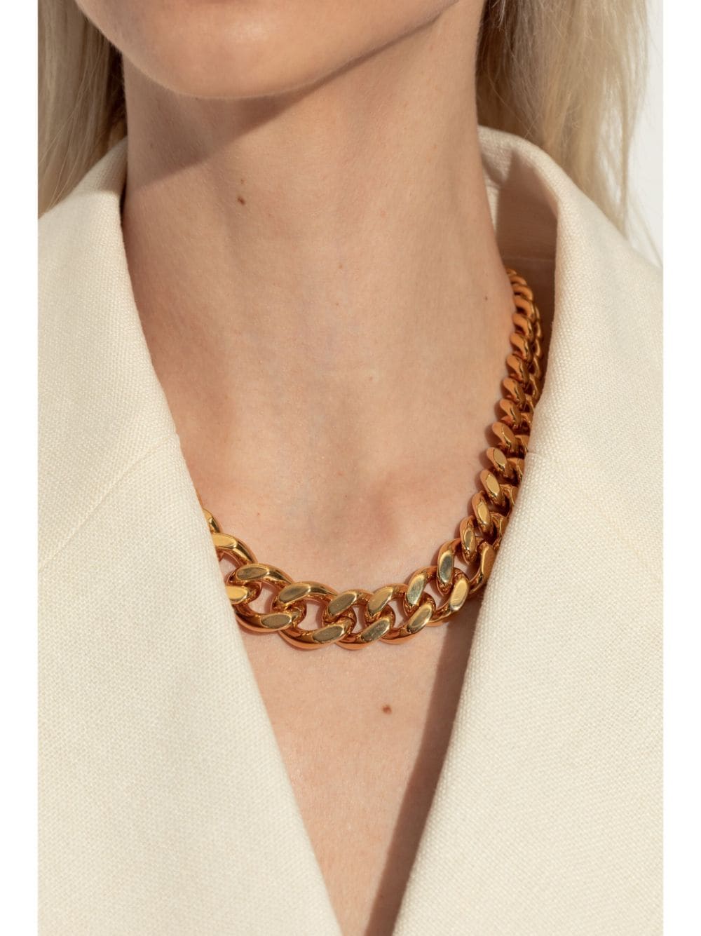 Jil Sander chain necklace - Goud