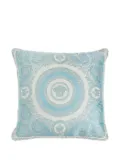Versace Crete de Fleur cushion - Blue