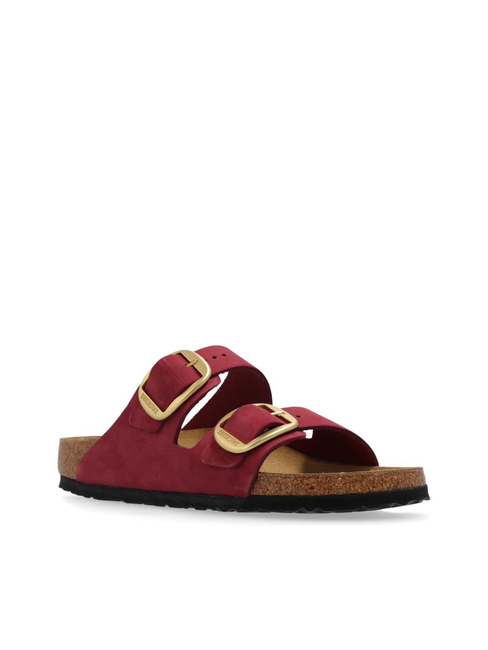 Birkenstock Arizona leren sandalen Rood