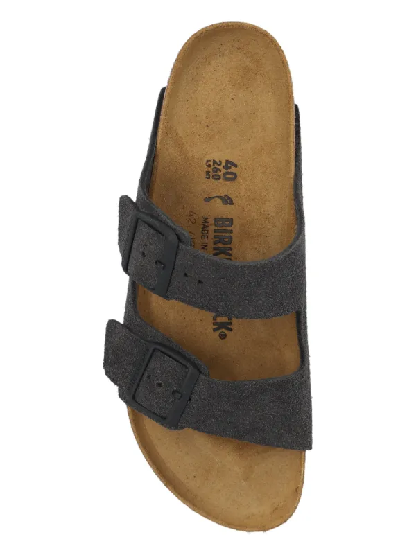 Birkenstock Arizona スエードサンダル | グレー | FARFETCH JP