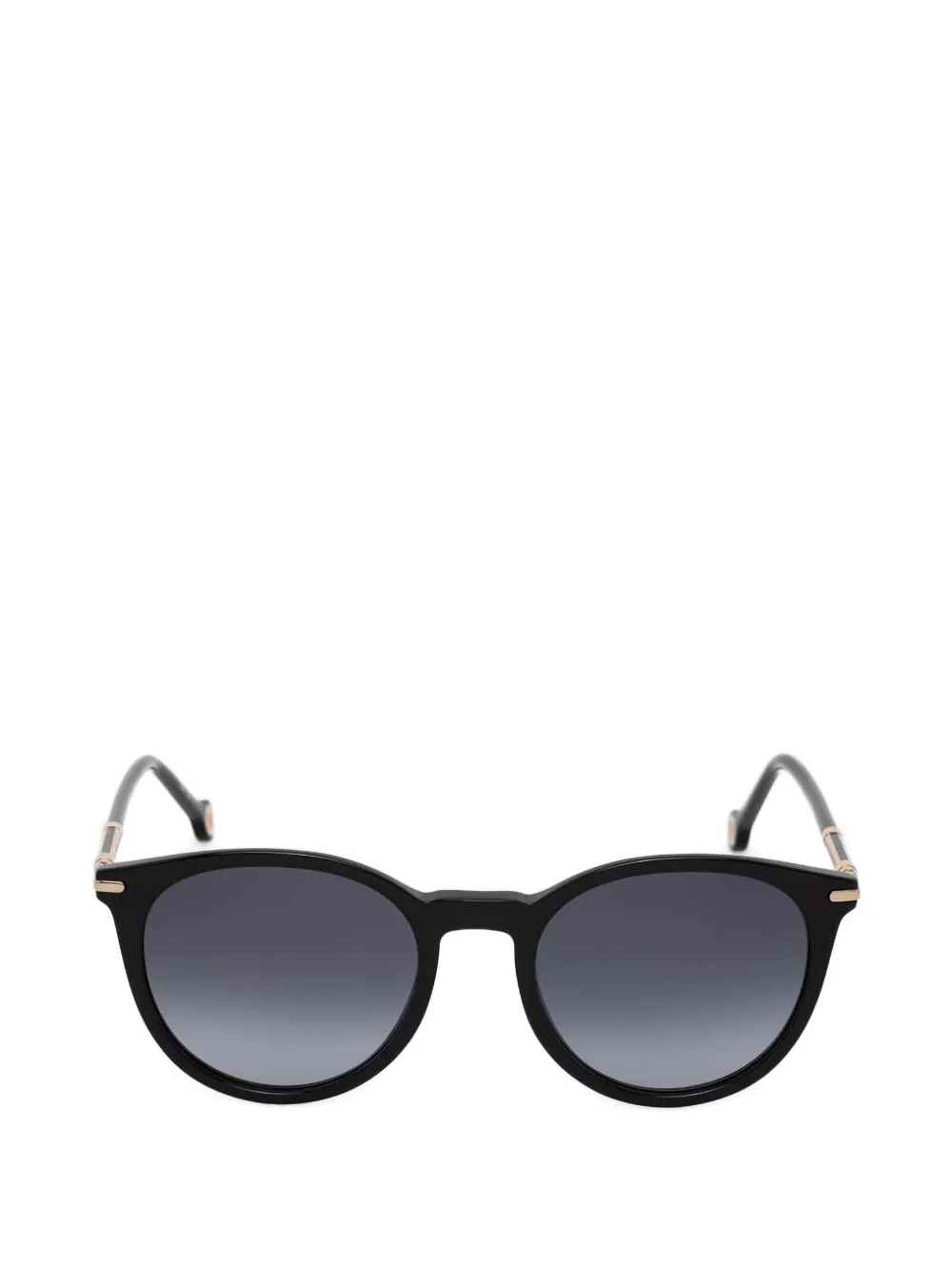 Carolina Herrera round-frame sunglasses - Schwarz