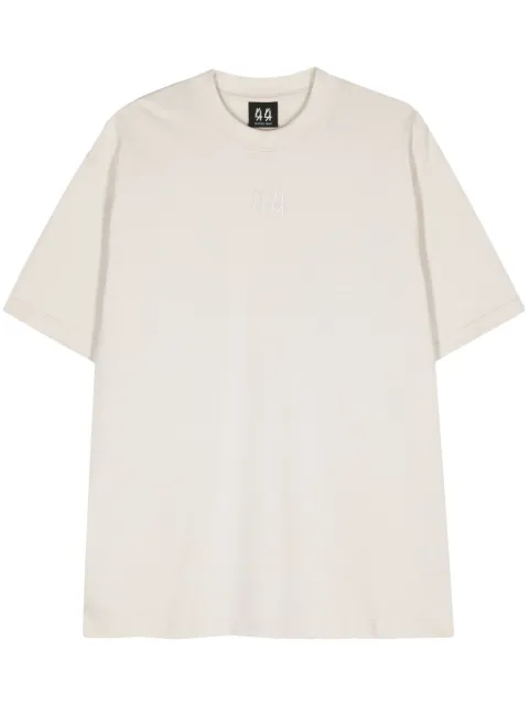 44 LABEL GROUP logo-embroidered cotton T-shirt
