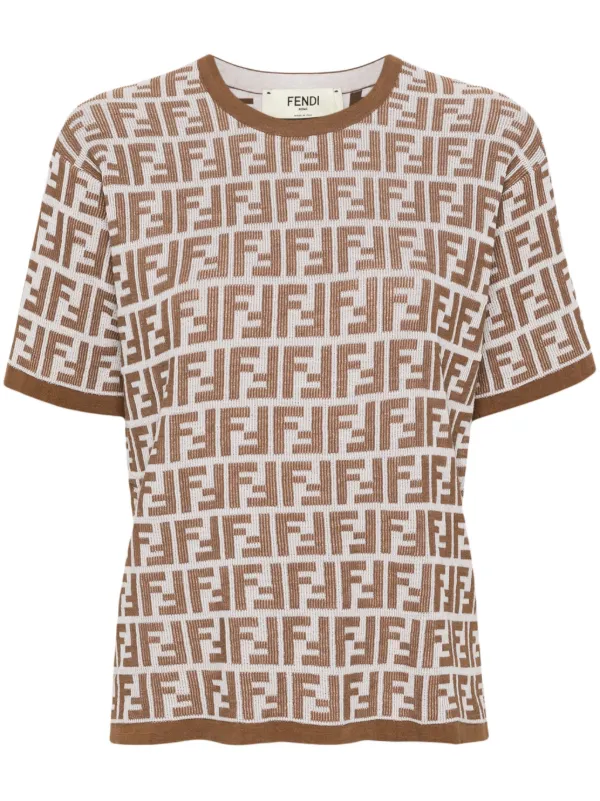 Fendi t shirt women's hotsell