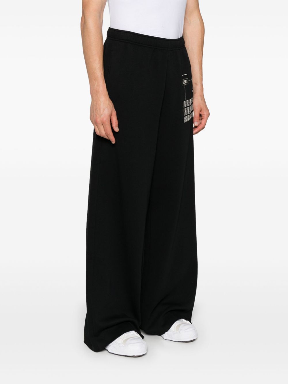 MM6 Maison Margiela wide-leg jersey track pants Men