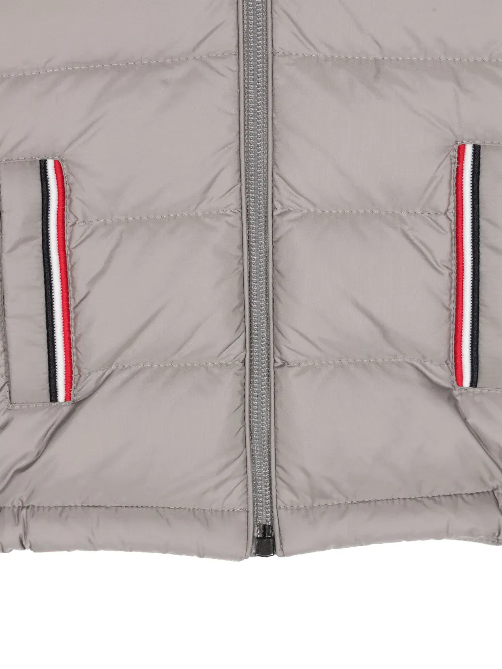 Moncler Enfant Merary donsjack met capuchon Grijs