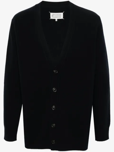 Maison Margiela brushed wool cardigan