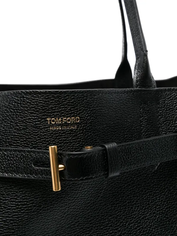 TOM FORD Audrey Leather Tote Bag | Black | FARFETCH