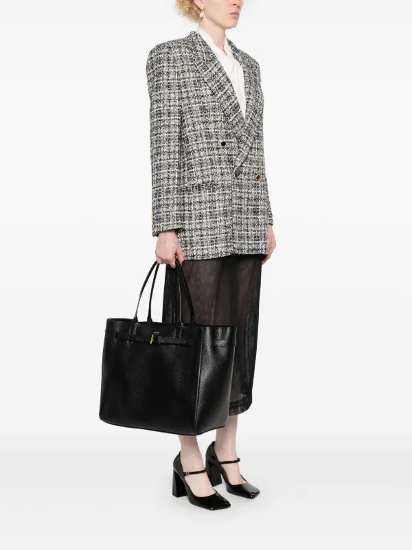 【関税＆送料込み】Tom Ford Audrey Grande Tote Bag TOM FORD Audrey Large Tote Bag in Black | FWRD