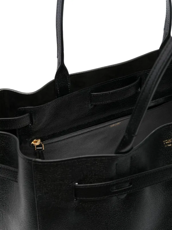 TOM FORD Audrey Leather Tote Bag | Black | FARFETCH