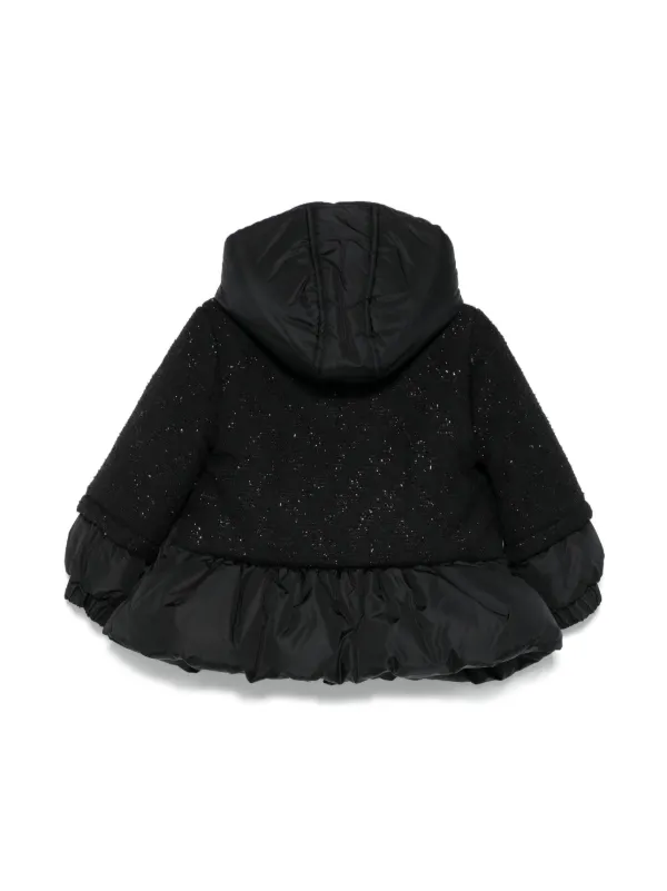 Balmain Kids Tweed Jacket Black FARFETCH AO