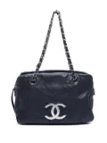 CHANEL Pre-Owned 2005-2006 quilted shoulder bag - Black