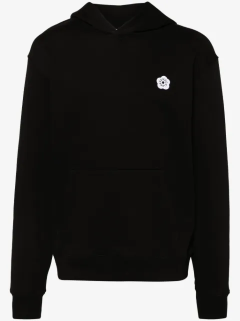 Kenzo Boke Flower-patch cotton hoodie