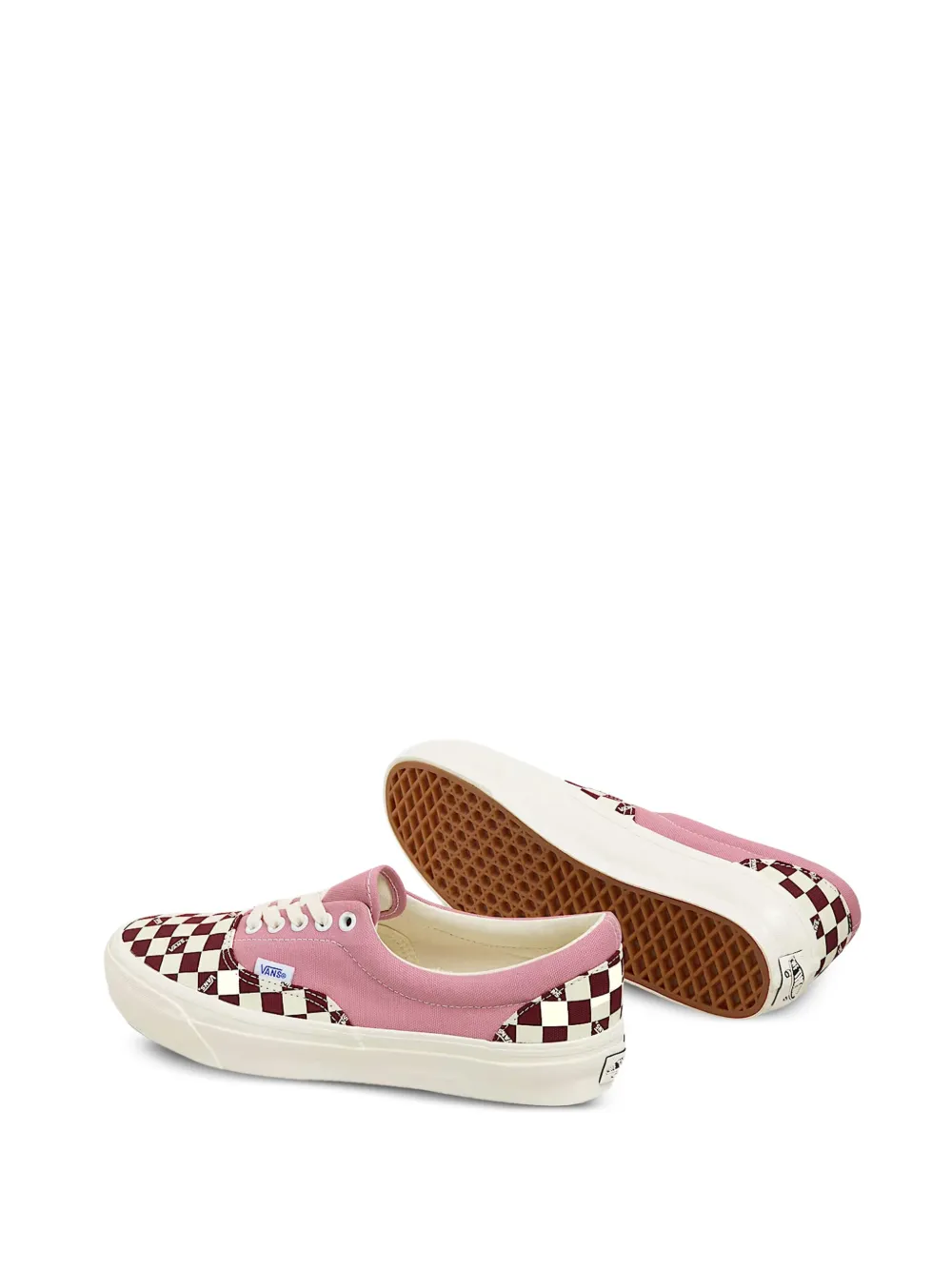 Vans LX Era Reissue 95 checkerboard-pattern sneakers Neutrals