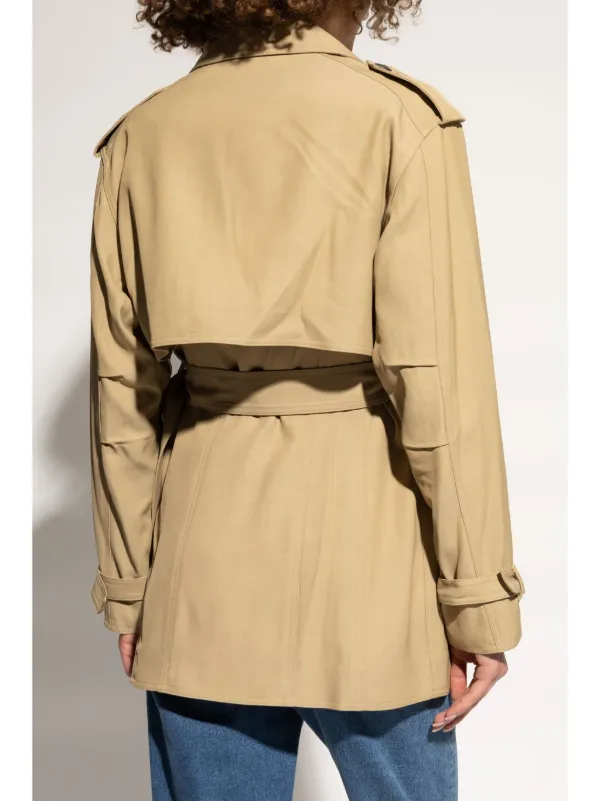 Rag & Bone Beverly クロップドコート | ニュートラル | FARFETCH JP