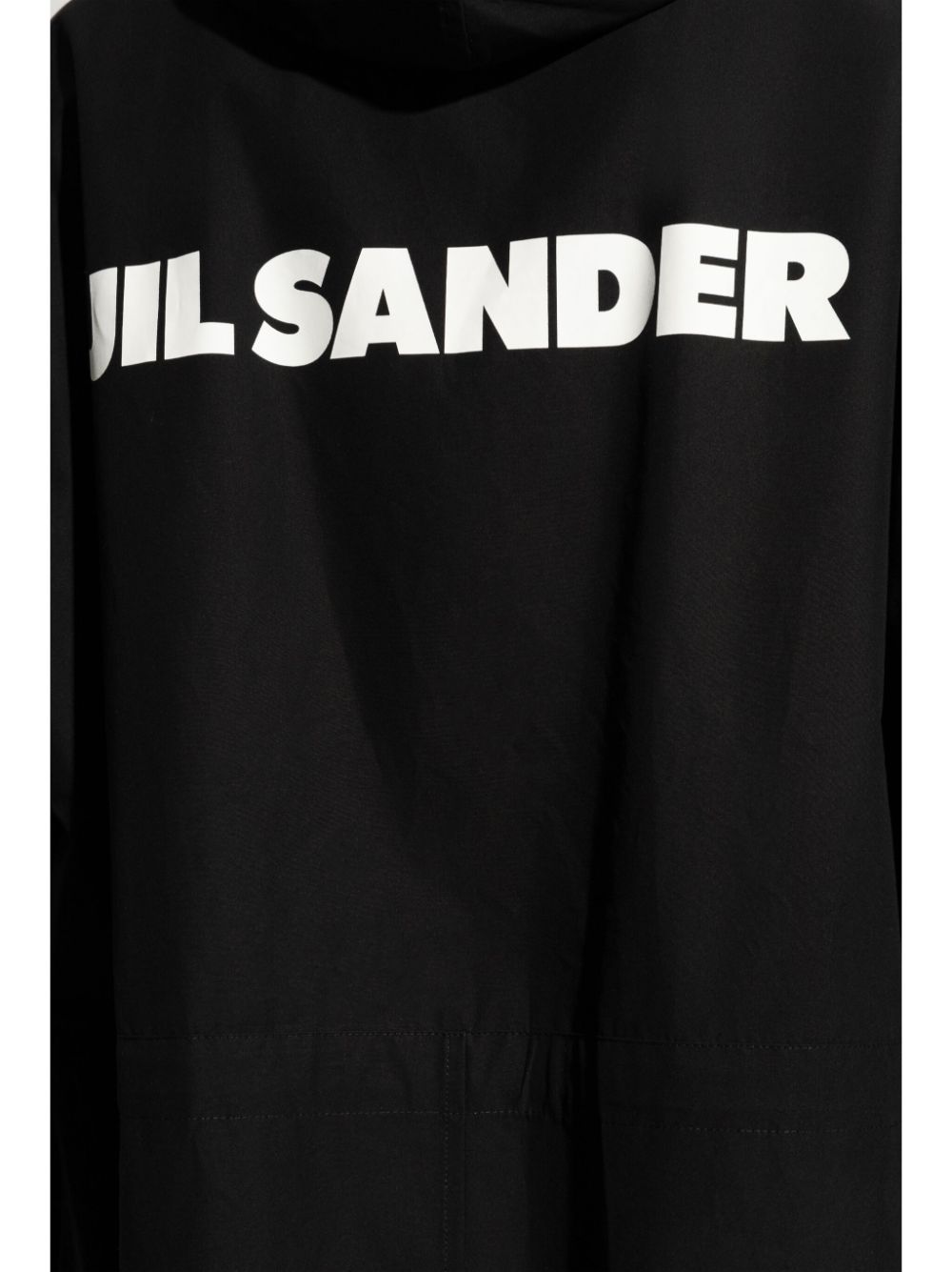 JIL SANDER LOGO PARKA COAT 