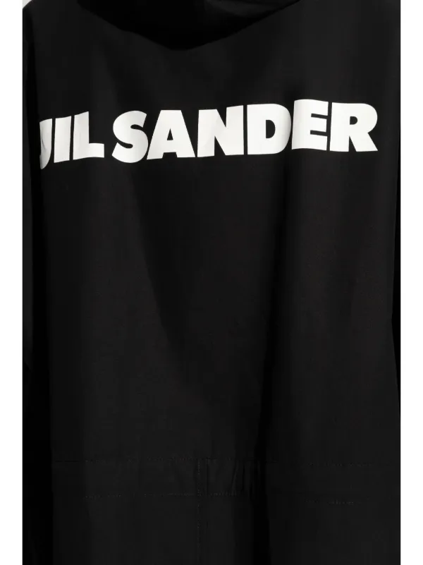 【送料&関税込】Jil Sander W Parka 01 Jil Sander Logo Parka Coat | Black | FARFETCH