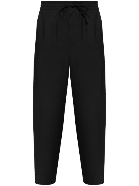 Y-3 tapered-leg trousers 