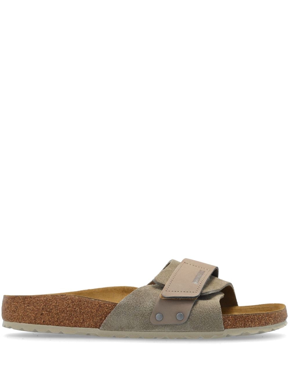 Birkenstock Oita Suede Sandals In Neutrals