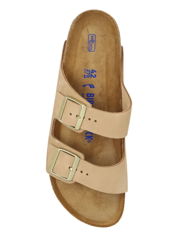 Birkenstock Arizona Leather Sandals | Neutrals | FARFETCH