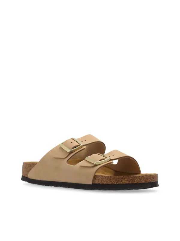 BIRKENSTOCK ARIZONA サンダル ベージュ 37 240cm Birkenstock Arizona Leather Sandals | Neutrals | FARFETCH