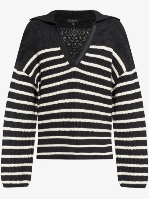 rag & bone suéter estilo playera tipo polo Jen