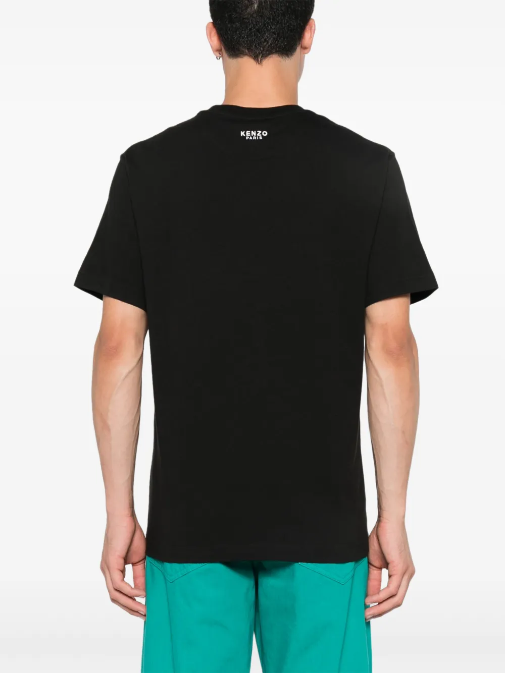 Kenzo T-shirt met print Zwart