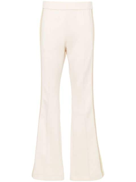 FENDI striped high-waist track trousers