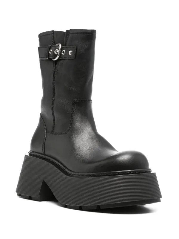 ミドルブーツ VIC MATIE Women Boots L1G3350DE18C120305 Grey VIC MATIÉ: Flat ankle boots woman - Grey | Vic Matié boots