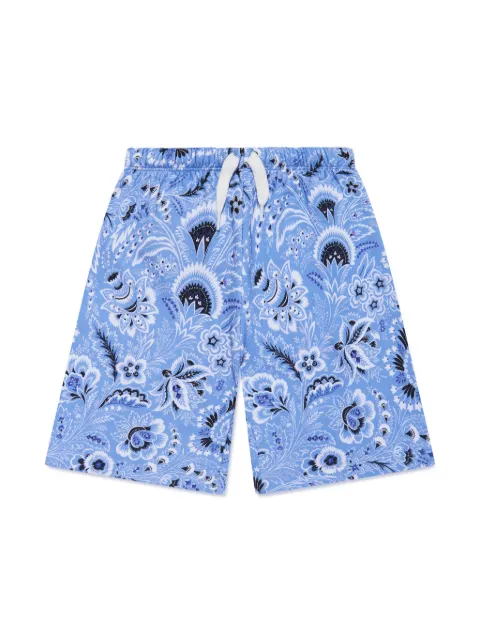 ETRO KIDS paisley-print Bermuda shorts