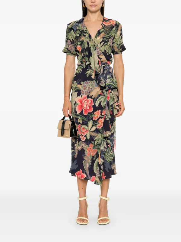 ワンピース ETRO Floral midi dress 22582044_52496113_600.jpg