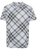 Burberry Vintage Check-pattern T-shirt - Grey