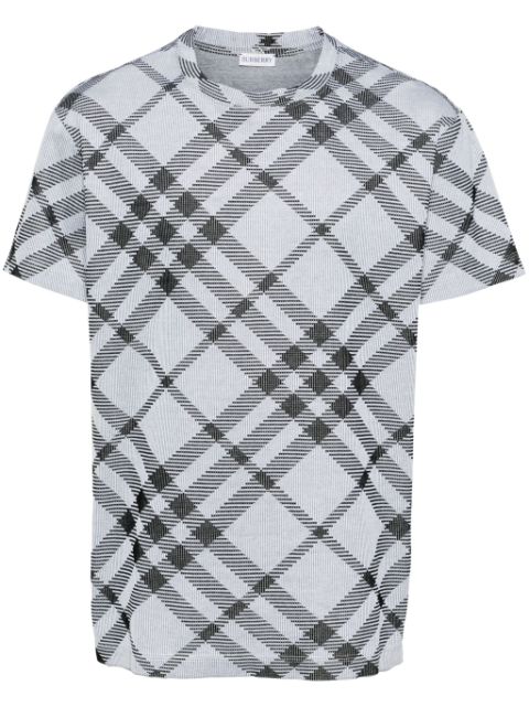 Burberry Vintage Check-pattern T-shirt Men