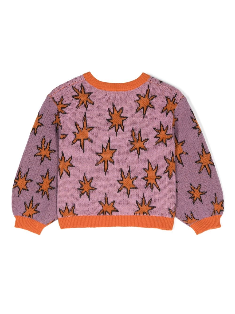 Stella McCartney Kids Stars trui met jacquard - Roze