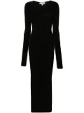 ETERNE ribbed dress - Black