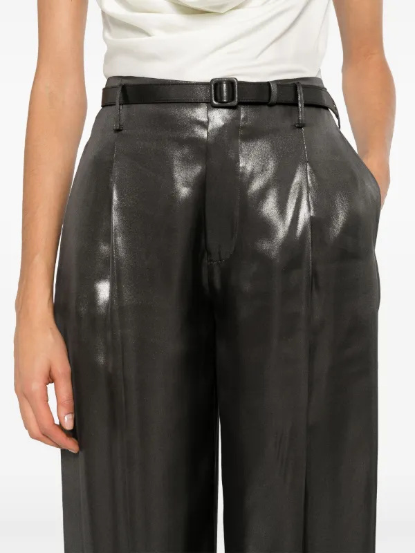 パンツ RALPH LAUREN COLLECTION ACKLIE PLEATED PANTS Ralph Lauren Collection Acklie Pleated wide-leg Trousers