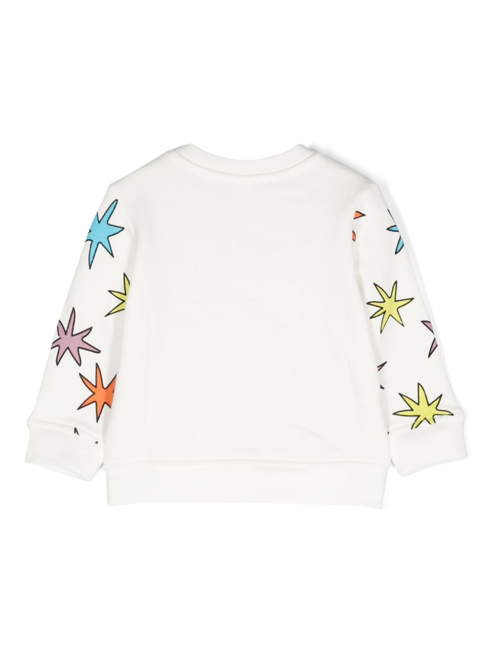 Stella McCartney Kids Katoenen sweater met print - Wit