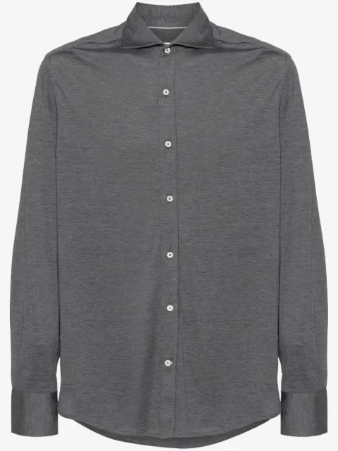 Brunello Cucinelli mélange jersey shirt
