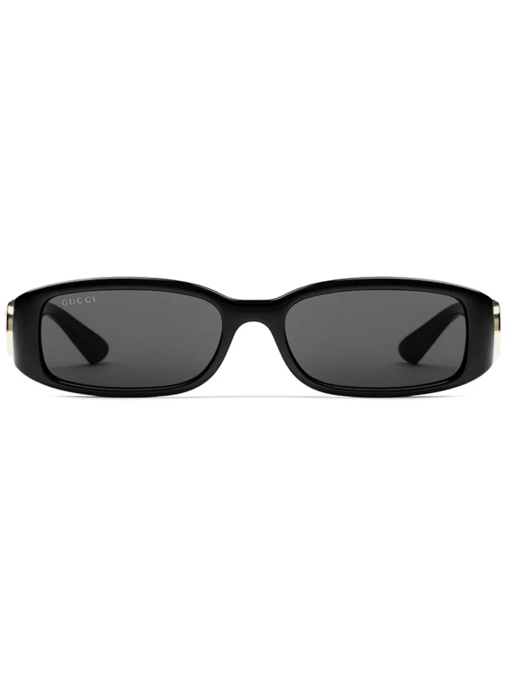 Gucci Rectangular-frame Sunglasses In Black