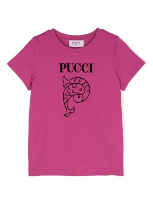 EMILIO PUCCI KIDS エミリオプッチ キッズ Tシャツ PW8A41 Z2354