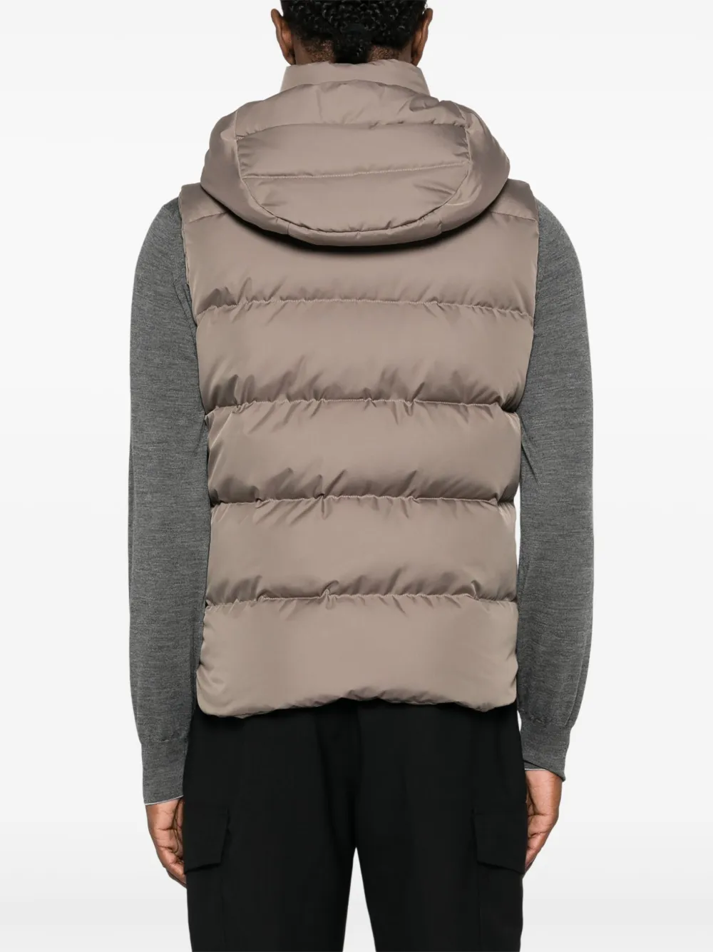 Moorer Fire SKT gewatteerde bodywarmer Grijs