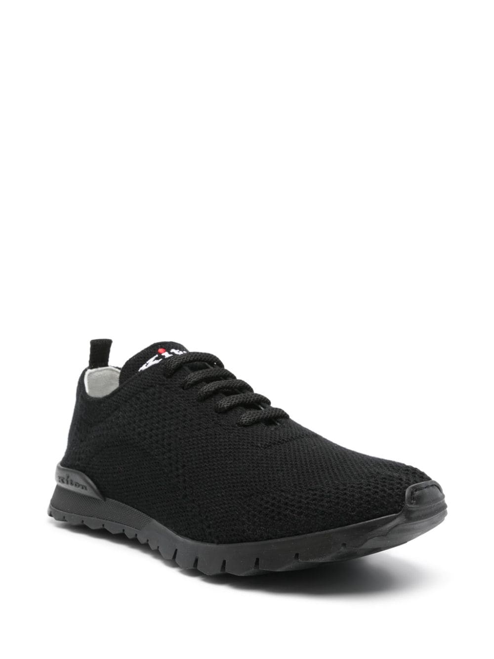 Kiton Gebreide sneakers - Zwart