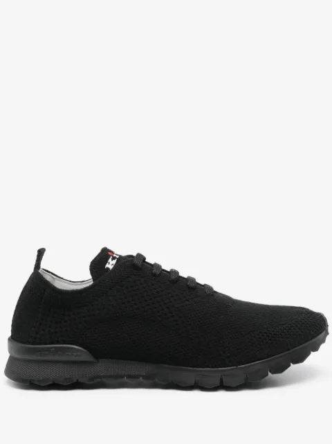 Kiton knitted lace-up sneakers