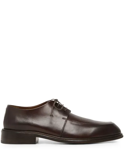 Marsèll almond-toe leather derby shoes