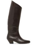 Marsèll knee-length leather boots - Brown