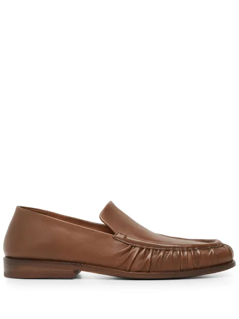 Marsèll moc-stitching leather loafers
