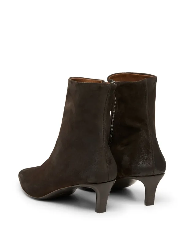 Marsèll pointed-toe Suede Ankle Boots Brown FARFETCH PH