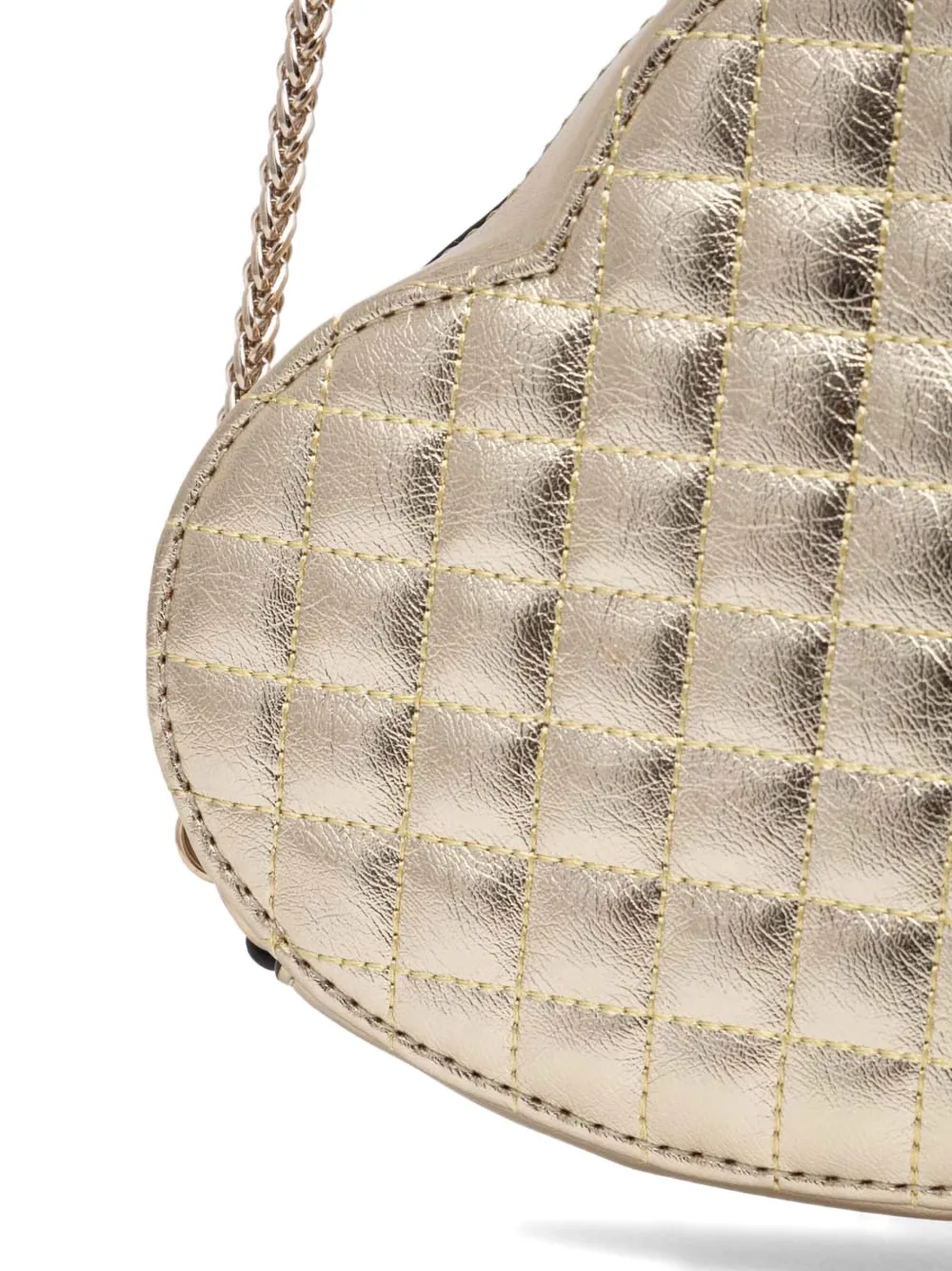GUESS USA Crossbodytas met logoplakkaat Goud