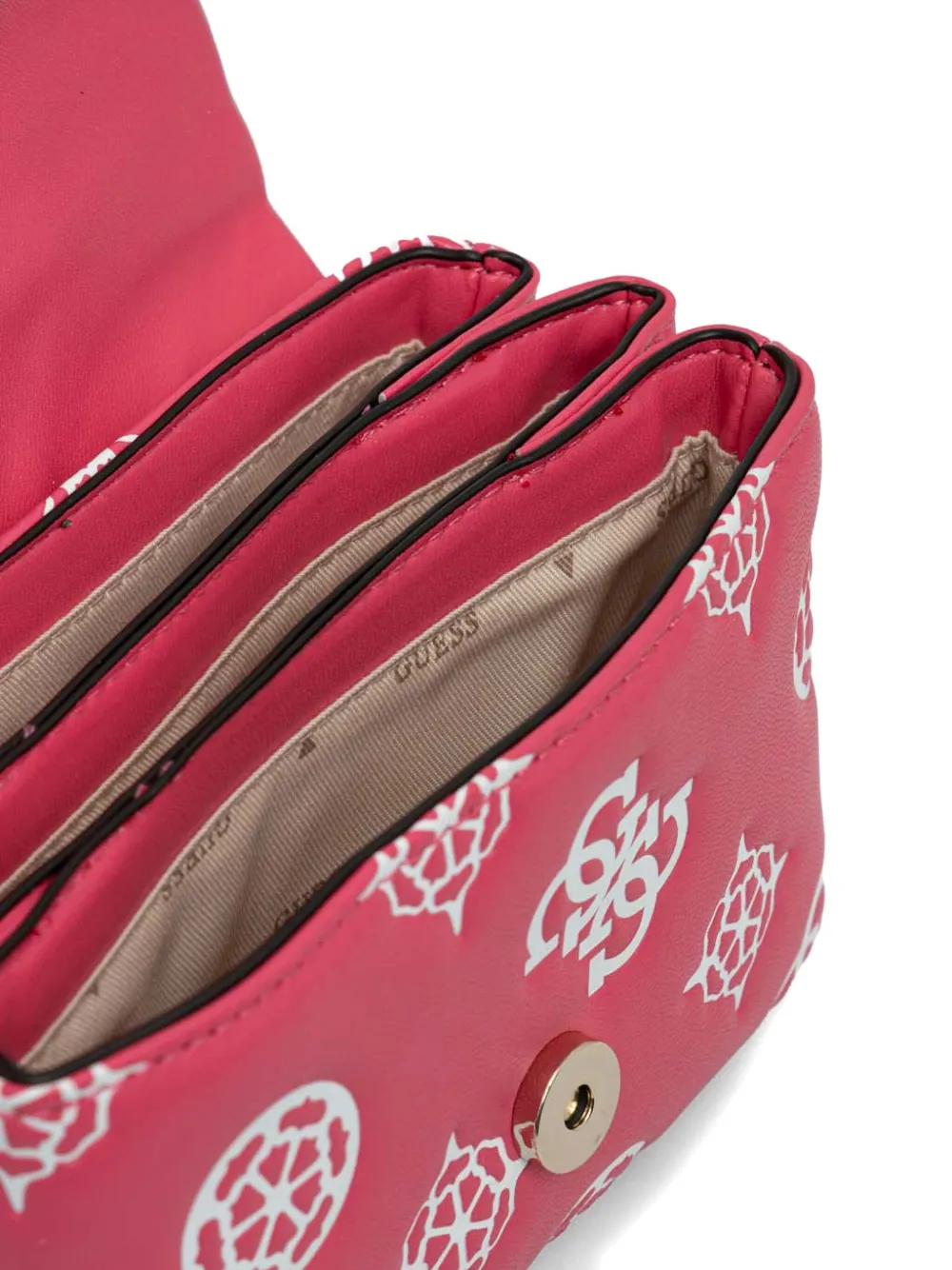 Guess Usa Deesa Shoulder Bag In Pink