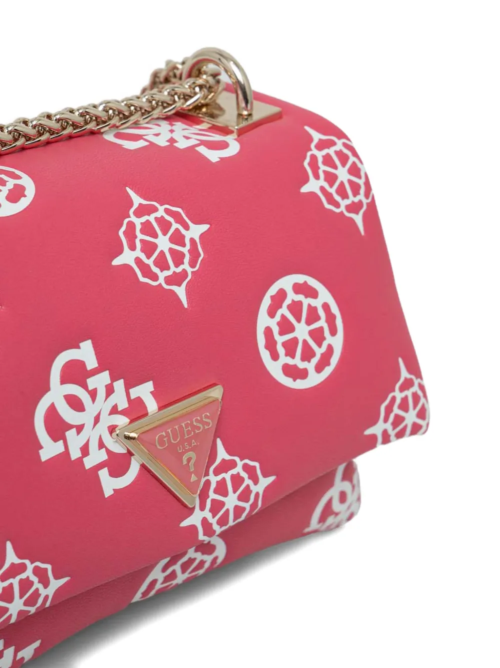 Guess Usa Deesa Shoulder Bag In Pink