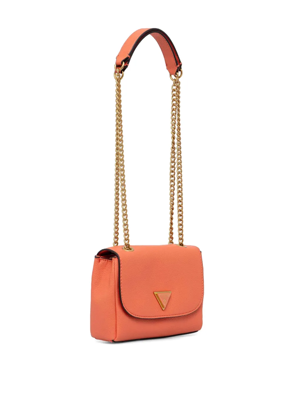 GUESS USA logo-plaque shoulder bag - Oranje